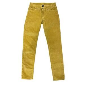 Patagonia Women 27 Corduroy Pants Brown Straight Leg‎ Golden Brown Minimalist